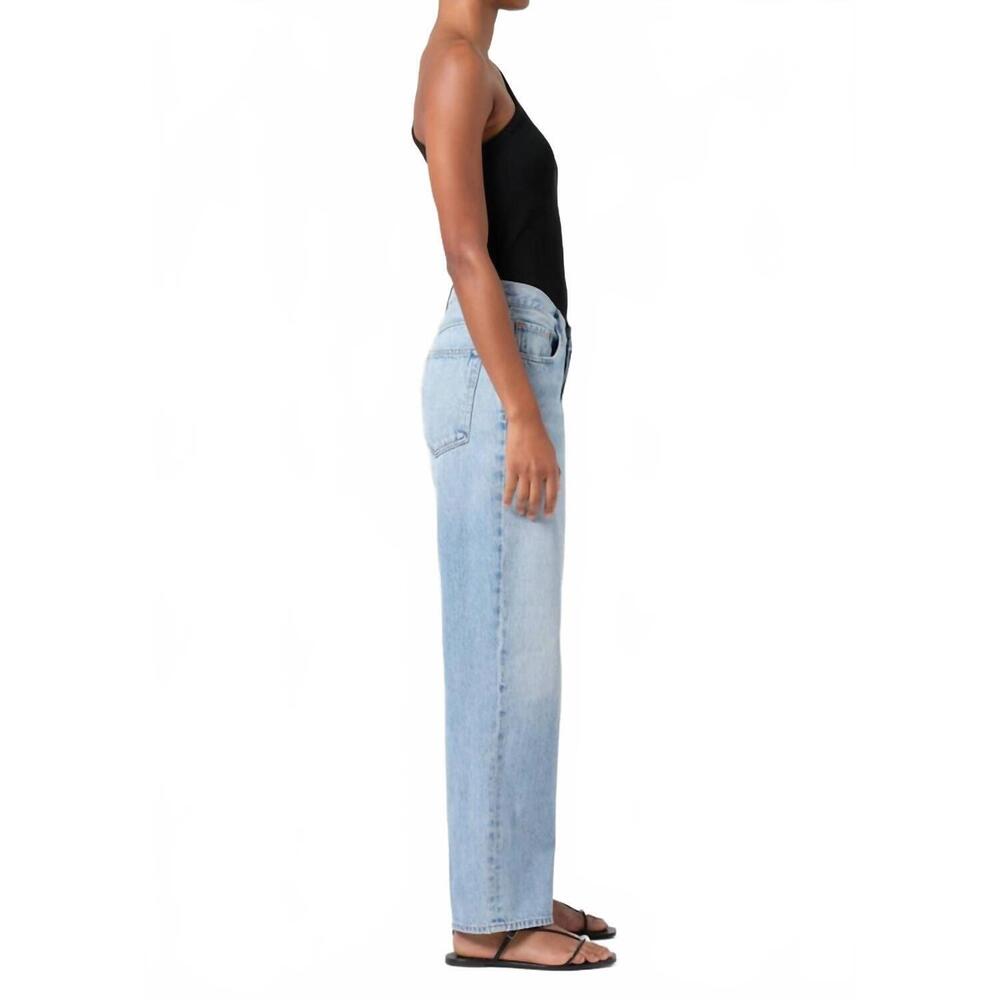 NEW AGOLDE v-waist baggy jean in prevail - Picture 3 of 5